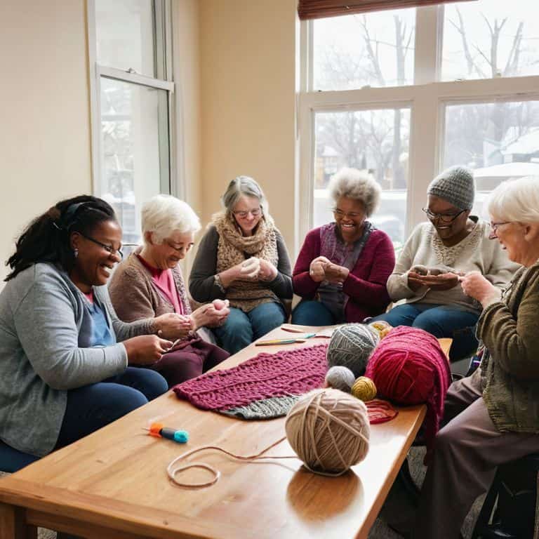 Stitching Lives Together through knitting