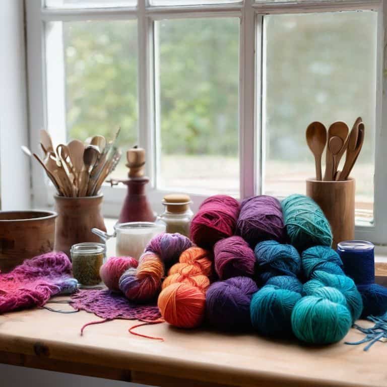 Unraveling the Hue hand dyed yarns