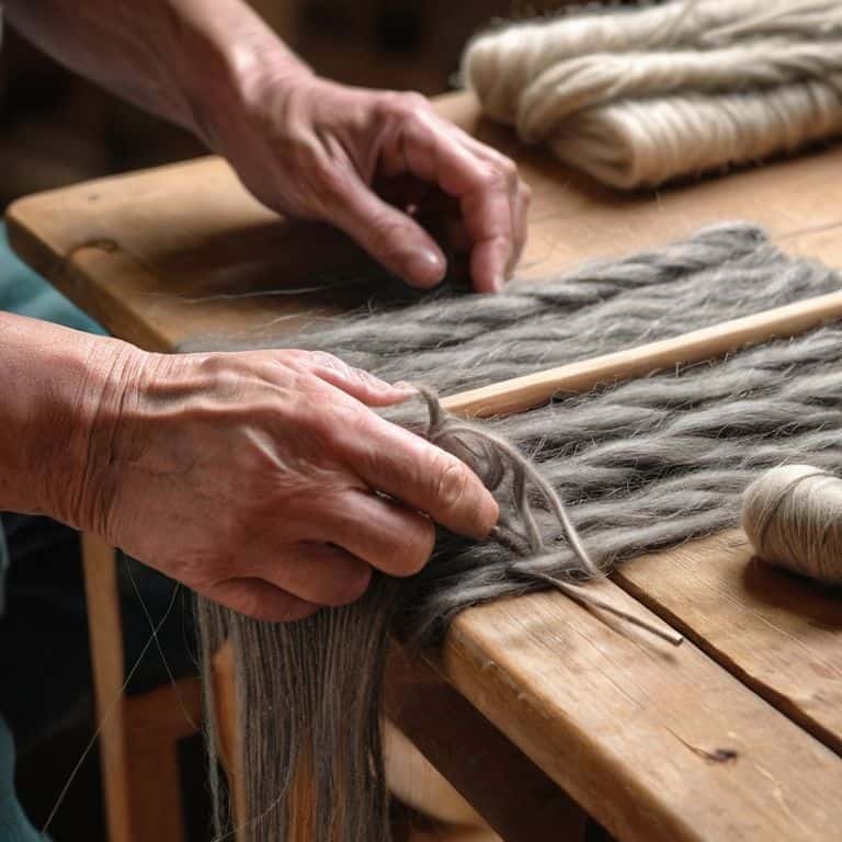 Unraveling Worsteds spinning yarn