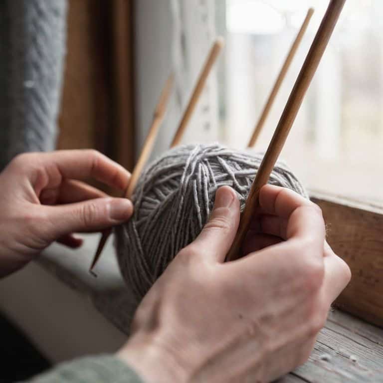 Wood Knitting Needles