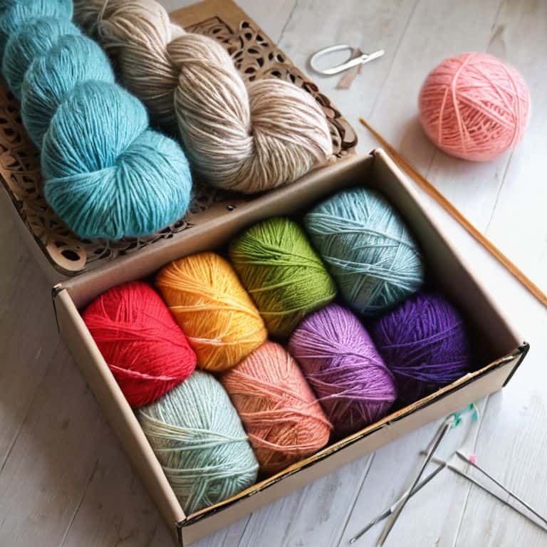 Yarn Crush Monthly Box: At Glance
