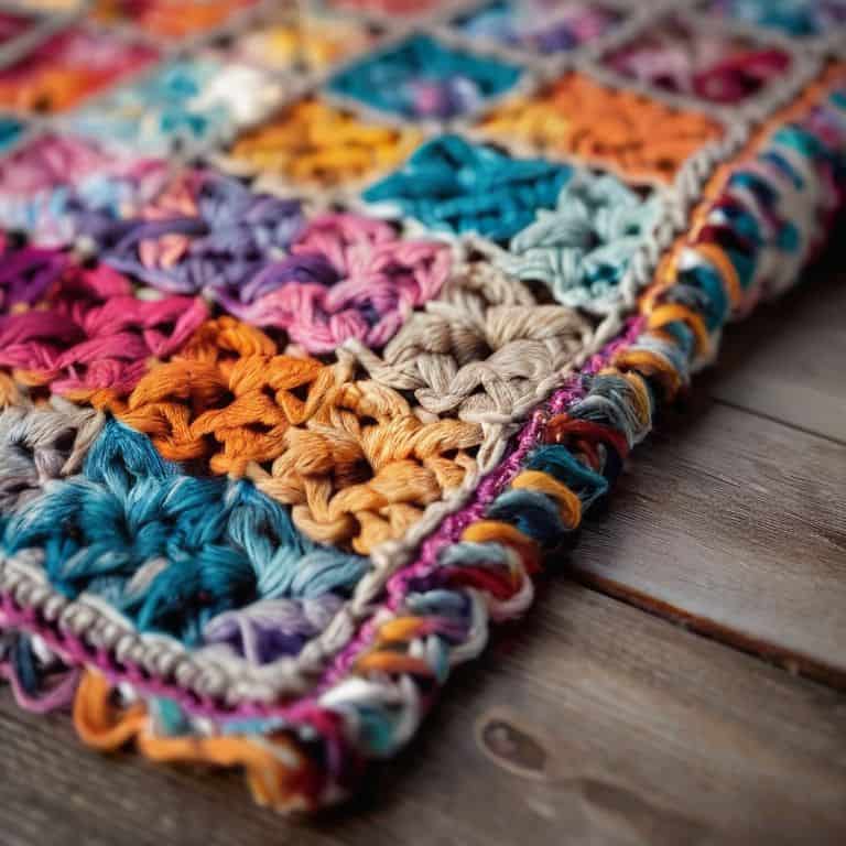 Cozy Granny Square Blanket
