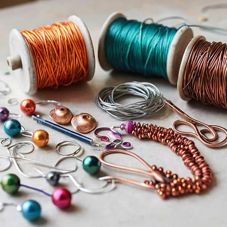 Crafting Stitch Markers with Beads