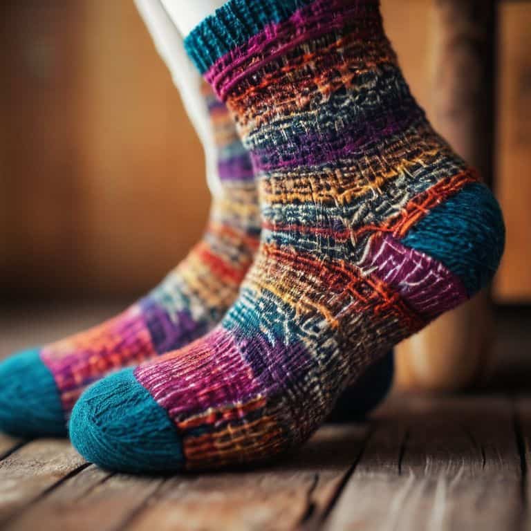 Sock yarn showcasing Durability