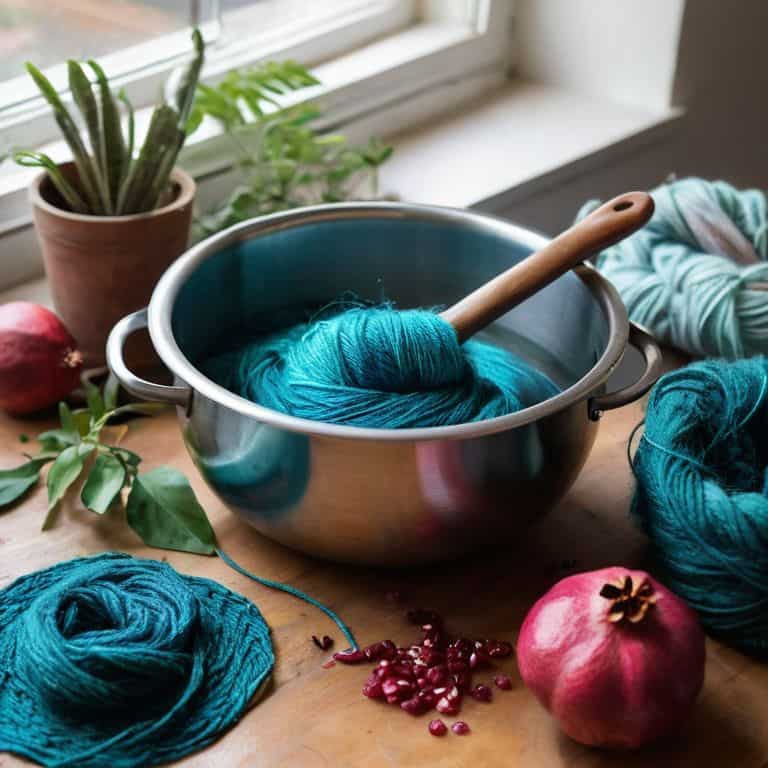 Dyeing Yarn From Scratch Naturally