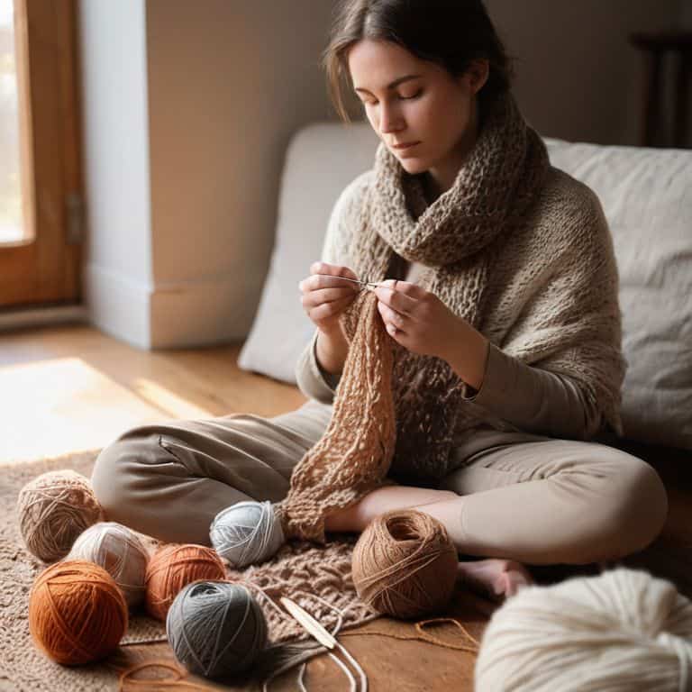 How Knitting Reduces Stress