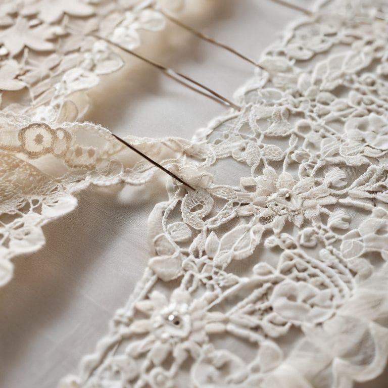 Mastering Lace With Blocking Wires