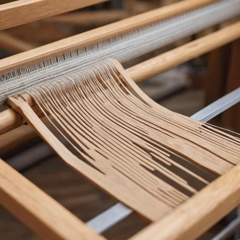Sawdust Shuttle Choosing Loom Wood