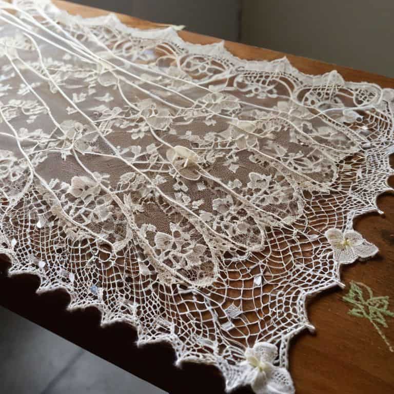 Bringing It All Together lace blocking