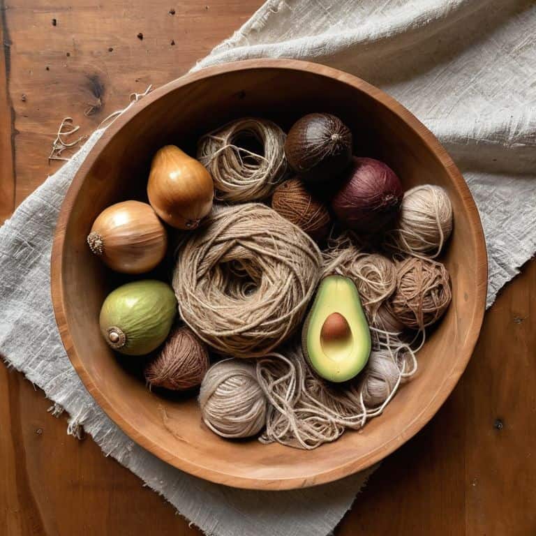 Unlocking Natural Dyeing Secrets with avocado