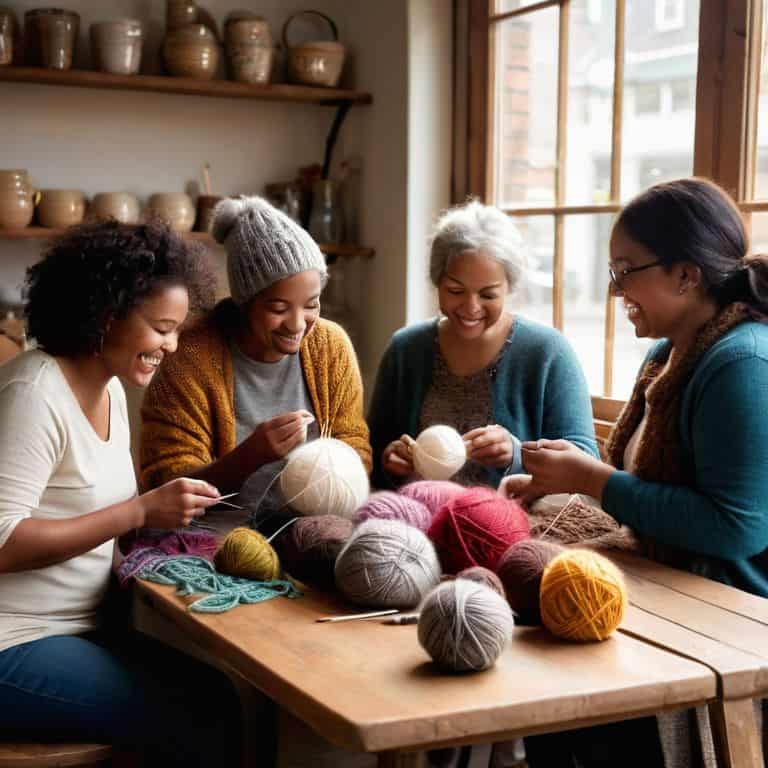 Weaving a Community Together through yarn