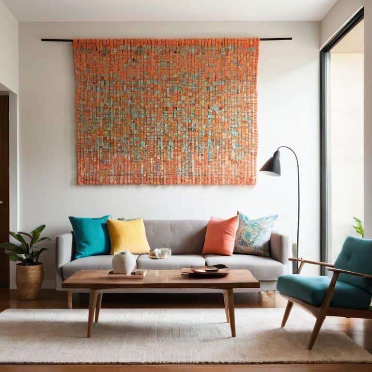 Weaving a Lasting Impression wall hanging