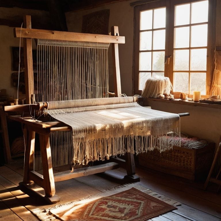 Weaving a Legacy on looms