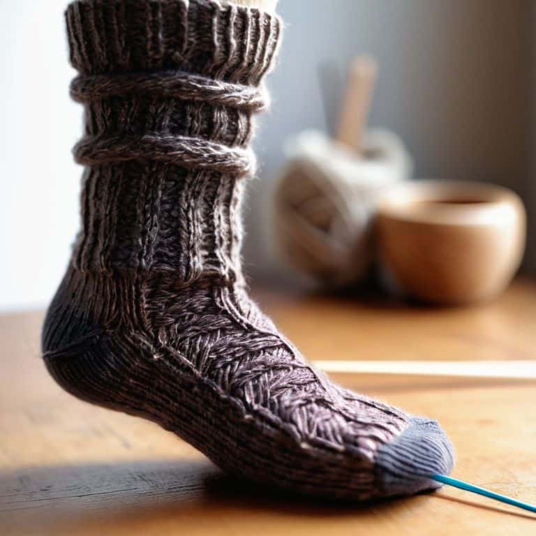 Weaving it all Together sock construction