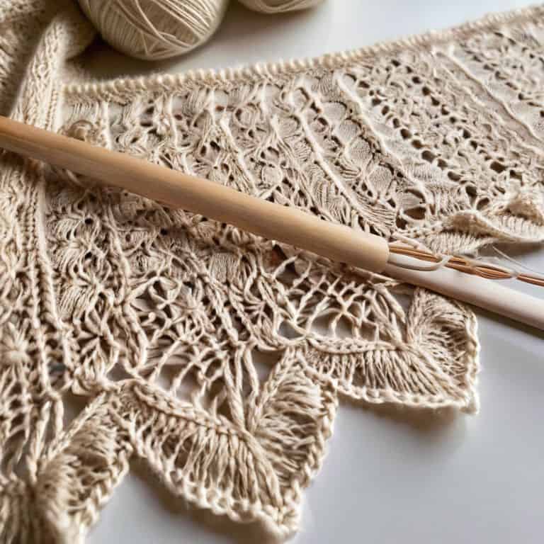 Lace scarf knitting pattern wisdom