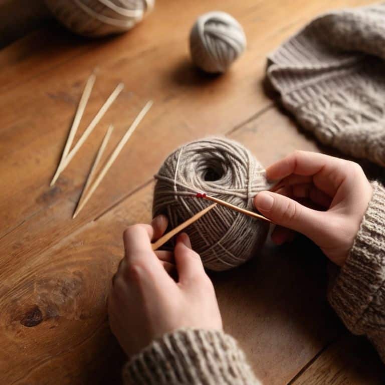 Weaving Wisdom knitting sweater tips