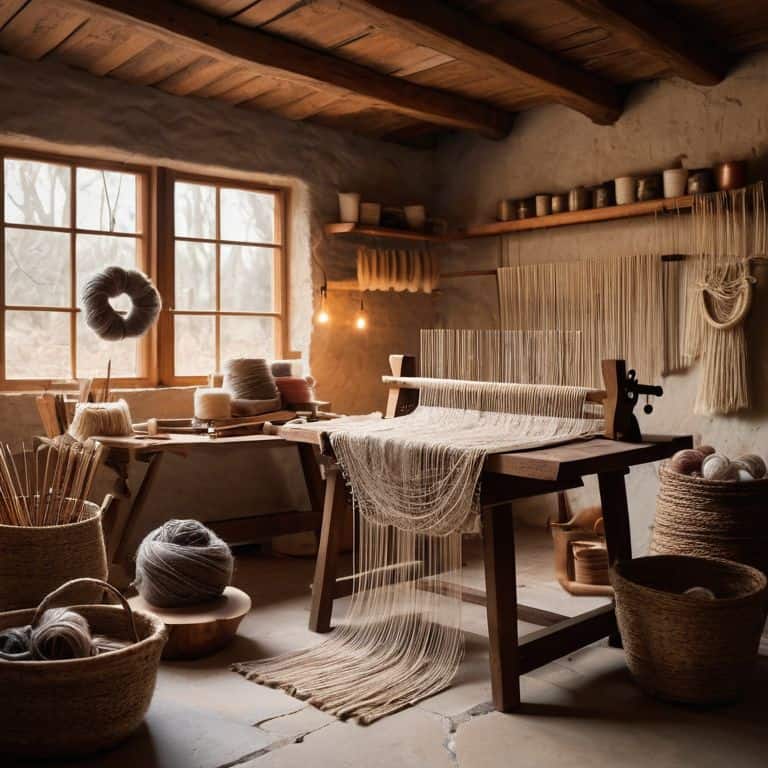 Weaving with Wool tips