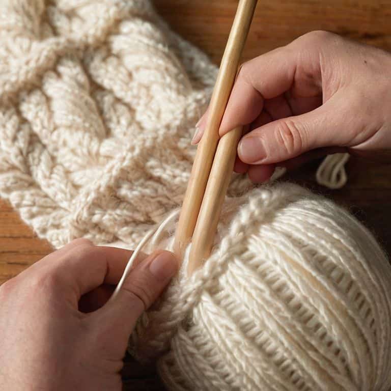 A guide to basic knitting stitches