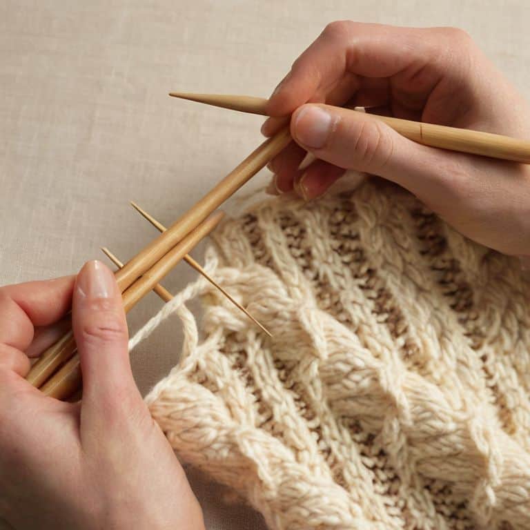 A guide to cable knitting tutorial