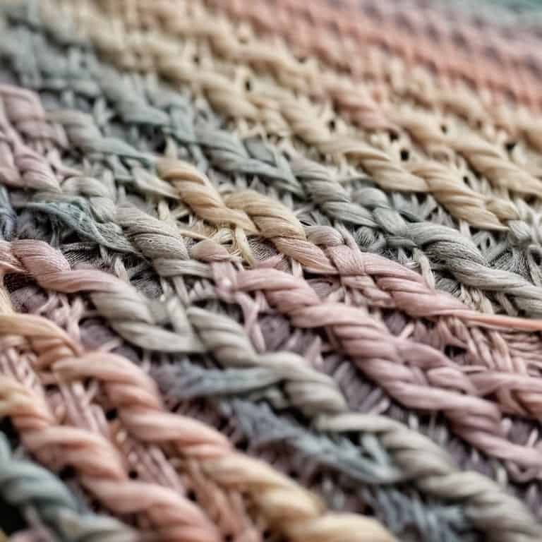 balancing texture and pattern in weaving