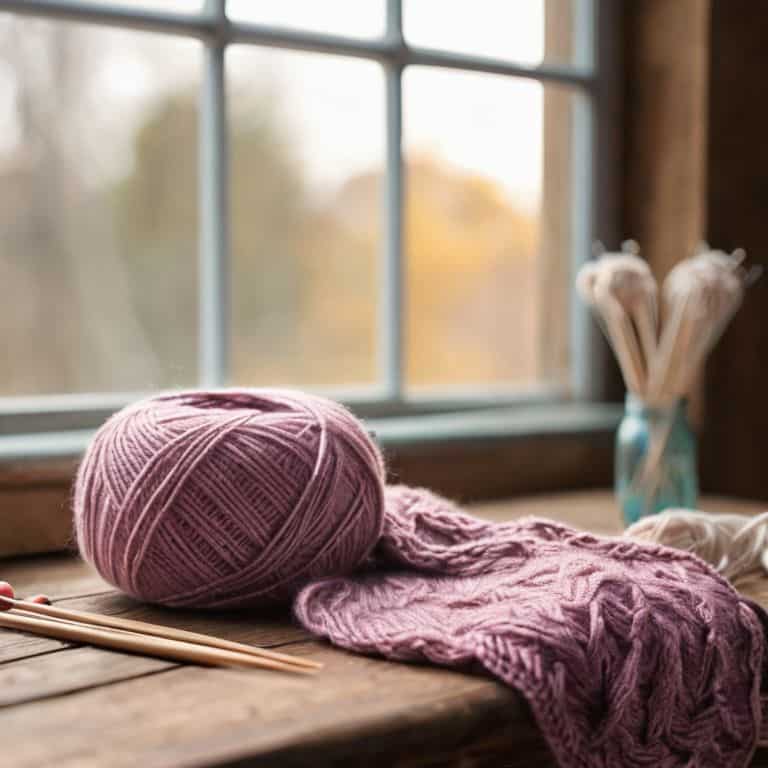 Best lighting for knitting photography setup