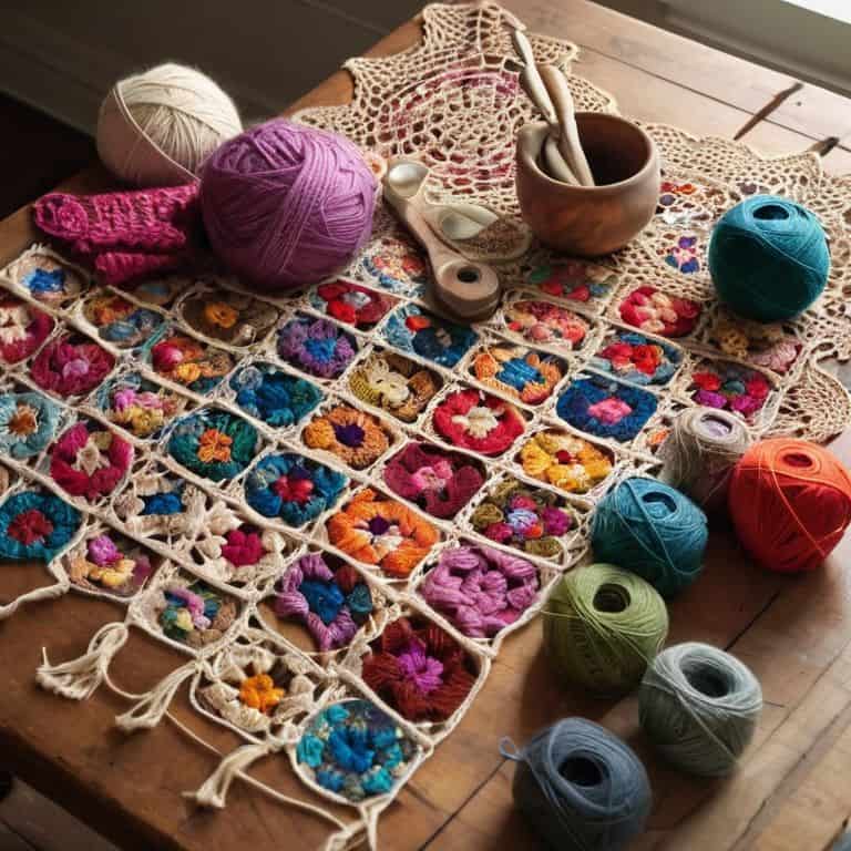 Granny squares in creative ways