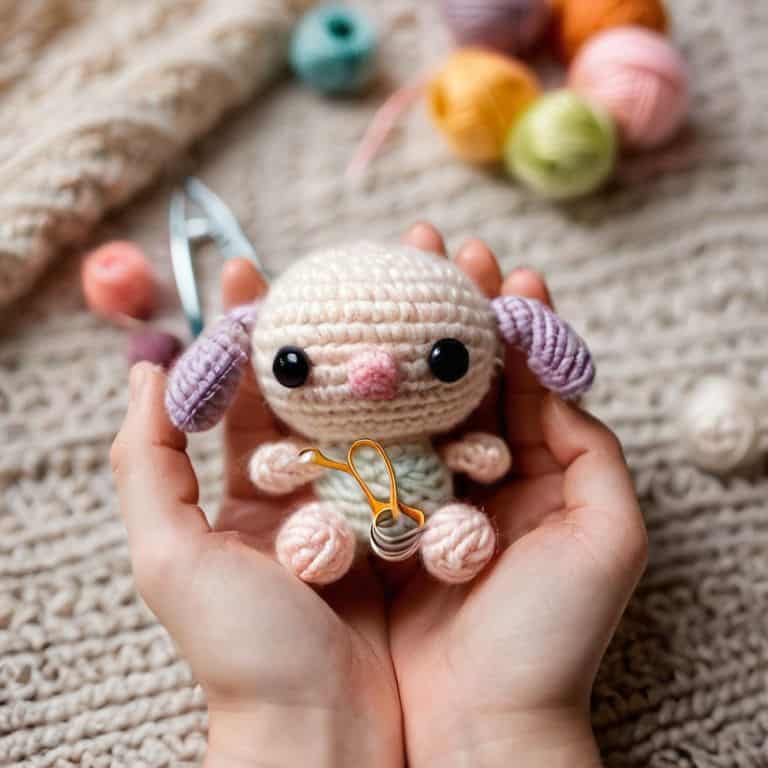 Attaching amigurumi parts tutorial