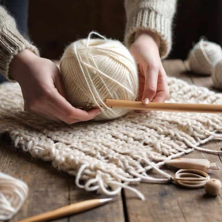 Calculating yarn for a blanket guide