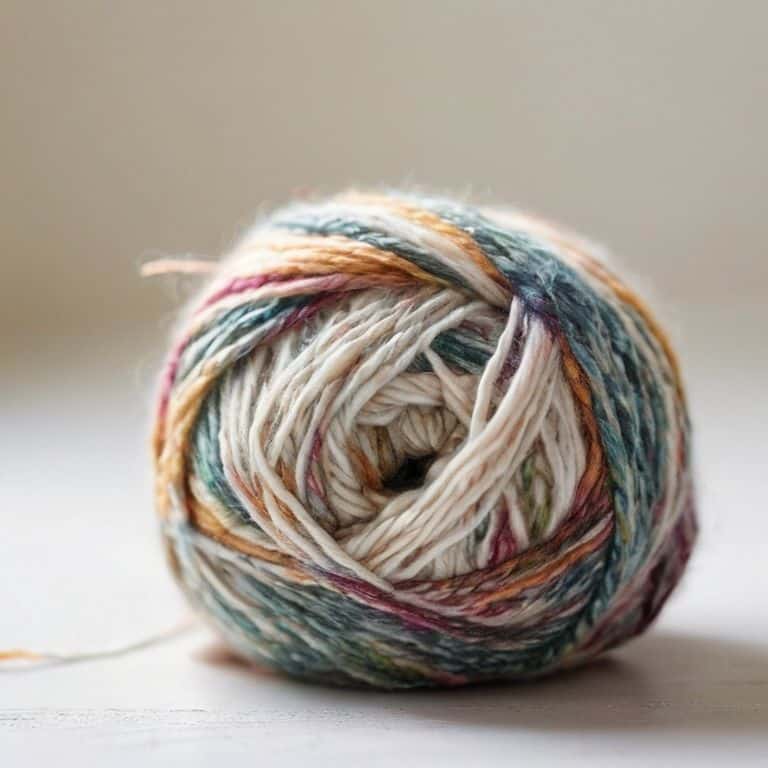 how to create speckled yarn