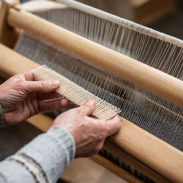 how to do the plain weave