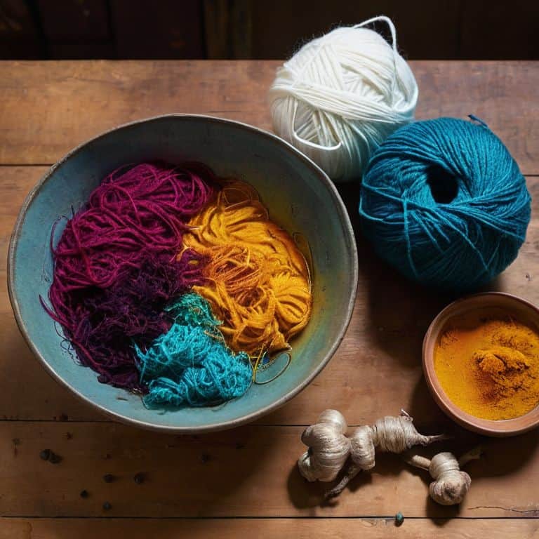how to dye yarn with natural dyes