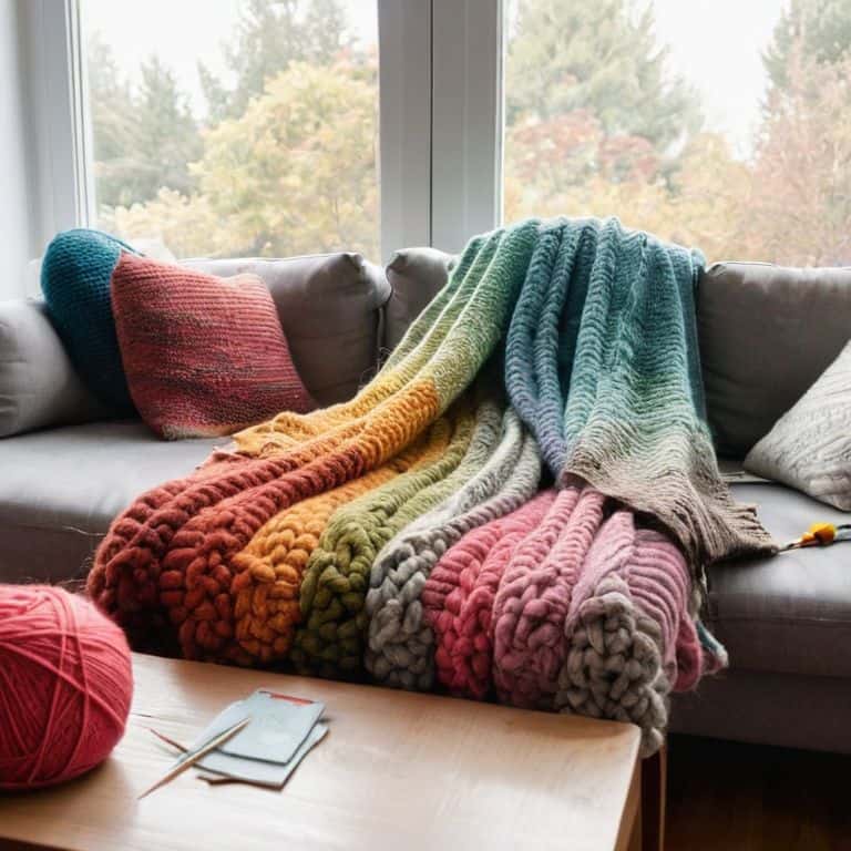 How to knit a blanket guide