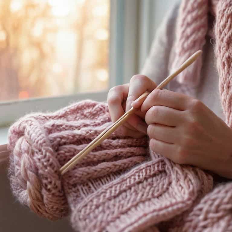 How to knit a scarf tutorial