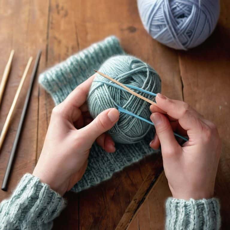 How to knit socks tutorial