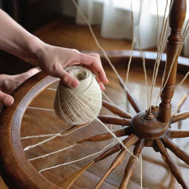 How to ply yarn on spinning