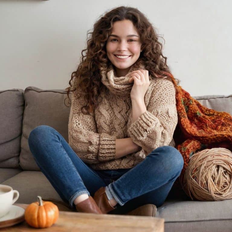 how to style hand-knitted sweaters