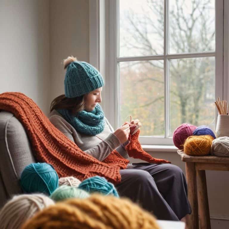 the benefits of knitting hobby