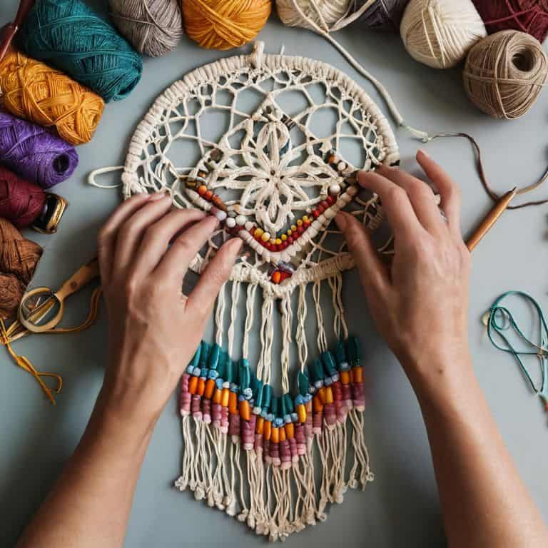 Beaded Macrame Magic Unleashed