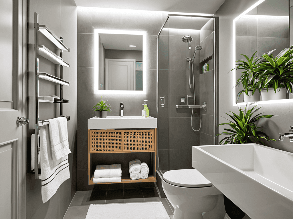 Clutter-Free Bathroom Hidden Gems