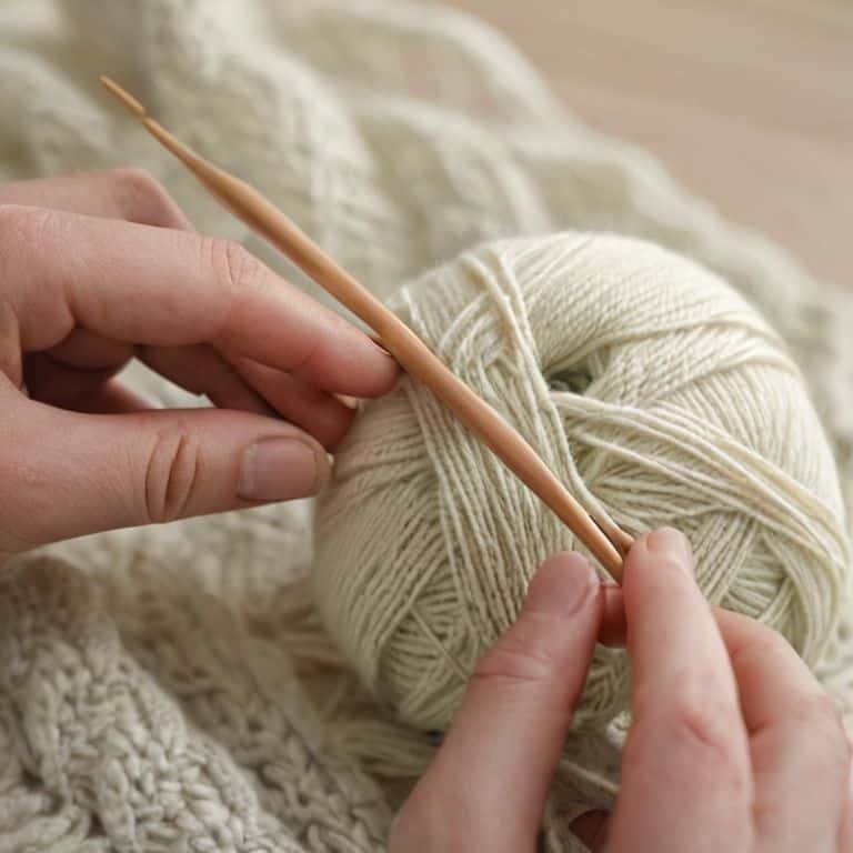 Knitting lifeline guide