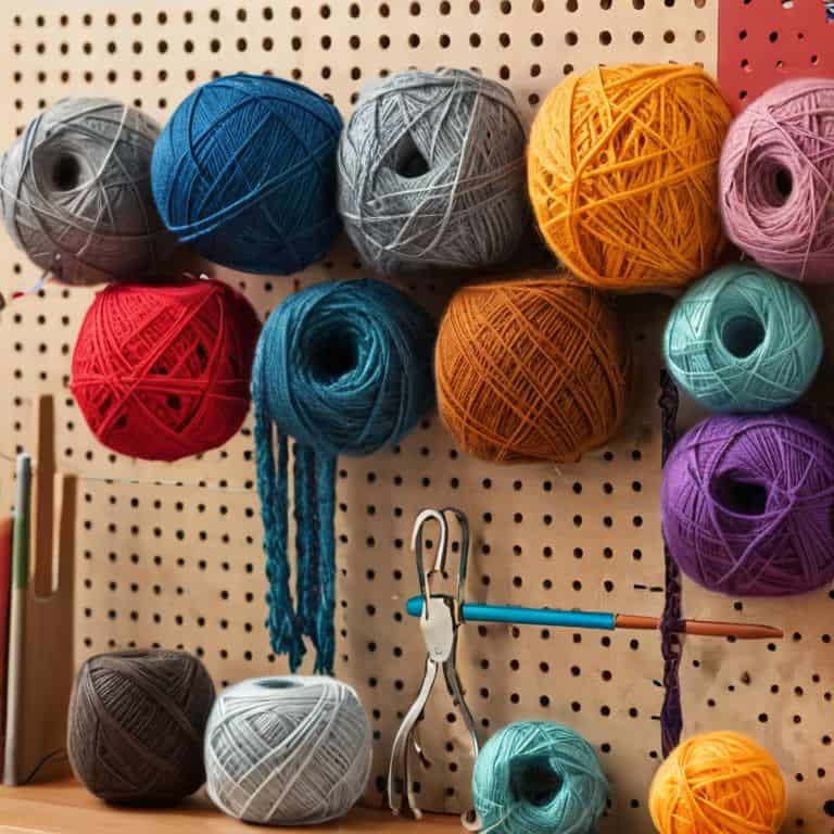 Building Yarn Pegboards