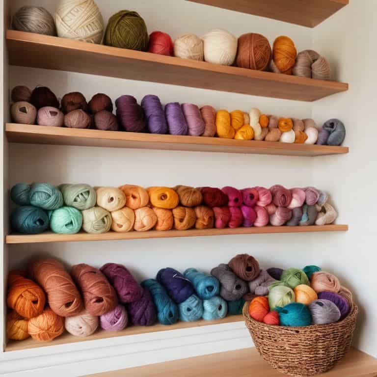 Diy Yarn Storage Shelf Ideas