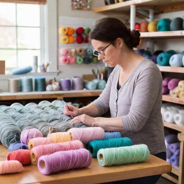Sawdust Meets Skeins in craft space