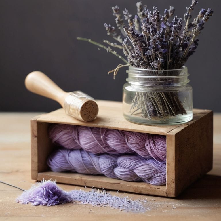 Sawdust Secrets" Yarn Moth Protection