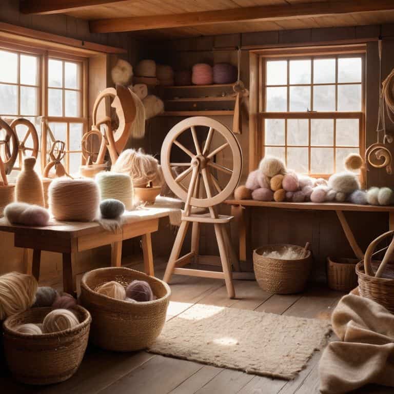 Spinning a Beautiful Beginning yarn