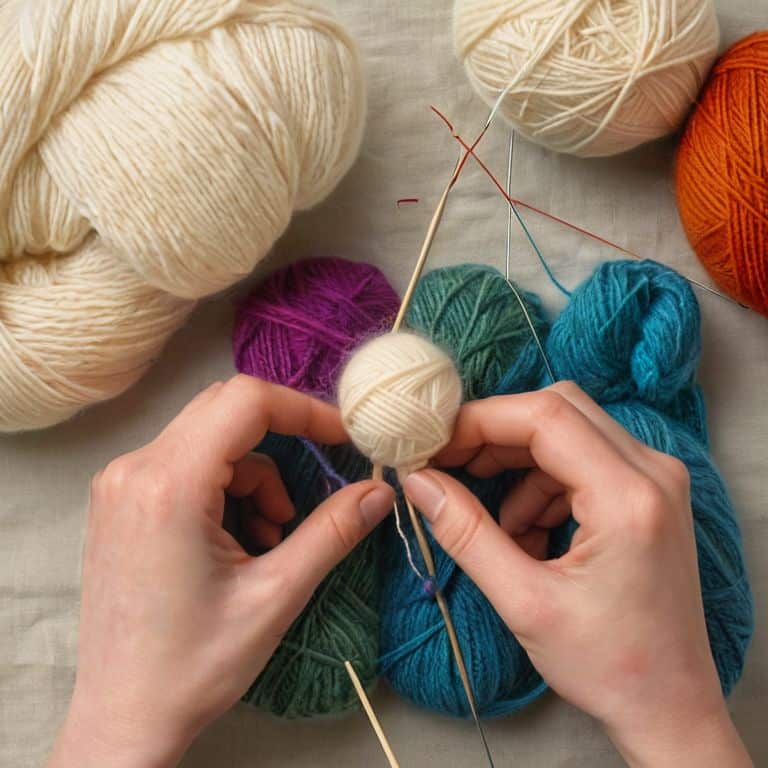 Weaving a Lasting Impression through intarsia