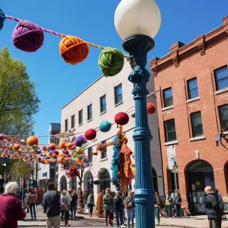 Unleashing Community Art through yarn