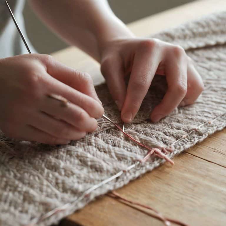 Weaving a Lasting Impression through hemstitch