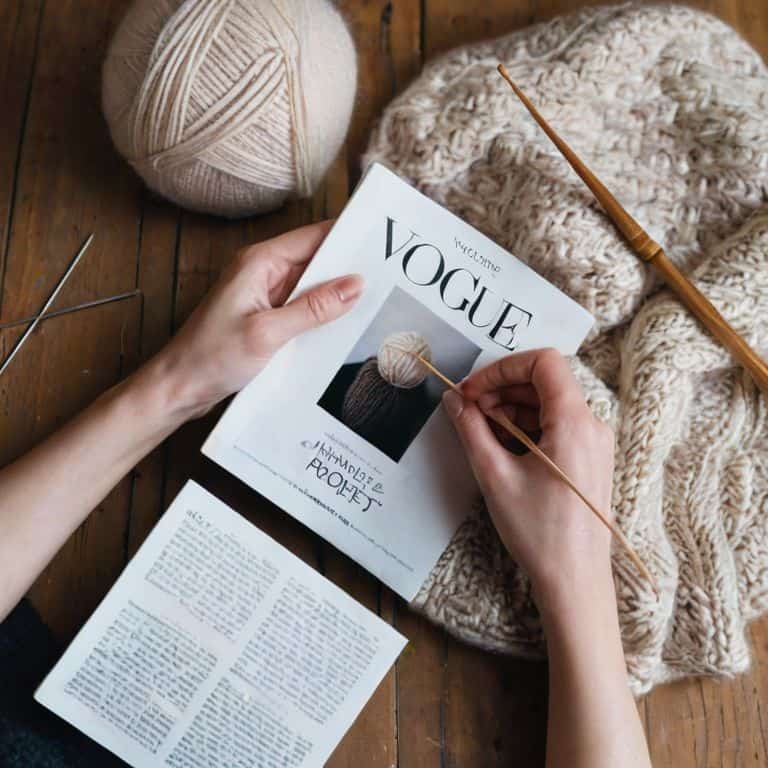 a review of vogue knitting magazine
