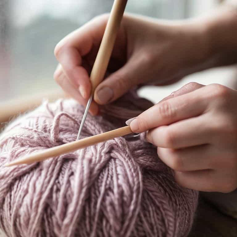 Knitting lifeline guide